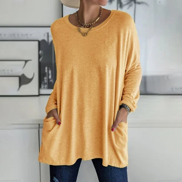 Aria | Relaxed Long Sleeve Top