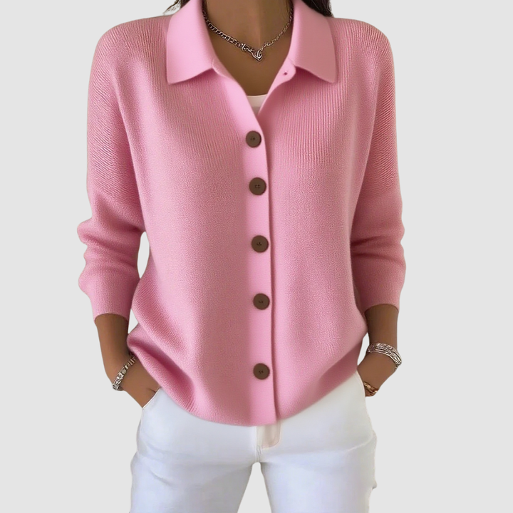 Joanna™ Button-Up Knit Cardigan