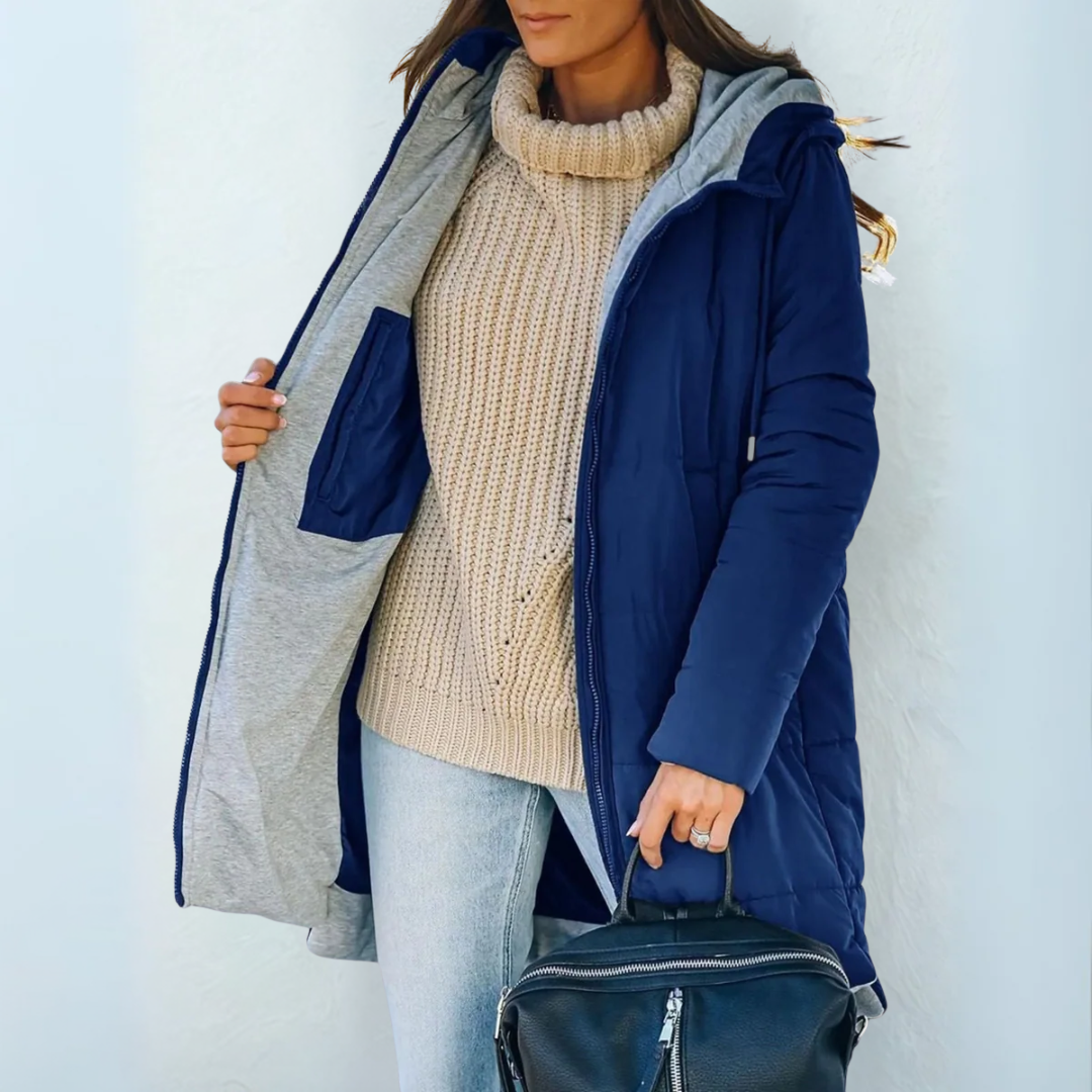 Lucy | Cozy Hooded Winter Coat