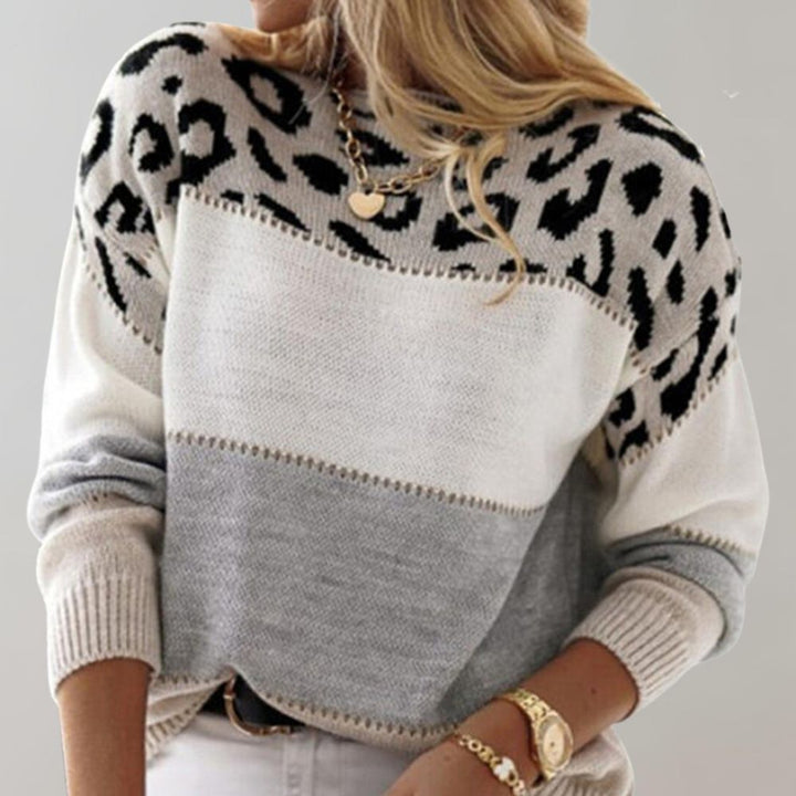 Jessica™ | Leopard Elegance Sweater