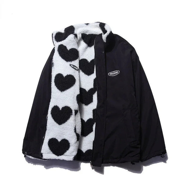 Elspeth | Reversible Heart Jacket